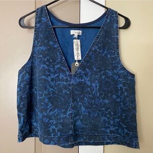 Wilfred Free Blue Crop Tank M